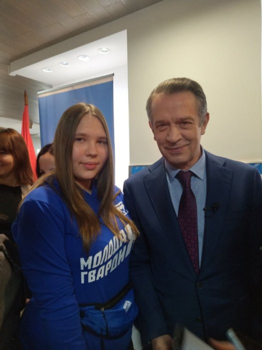 Встреча с представителем Президента РФ Владимиром Машковым 