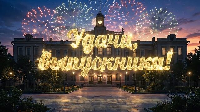 Церемония вручения дипломов выпускникам!