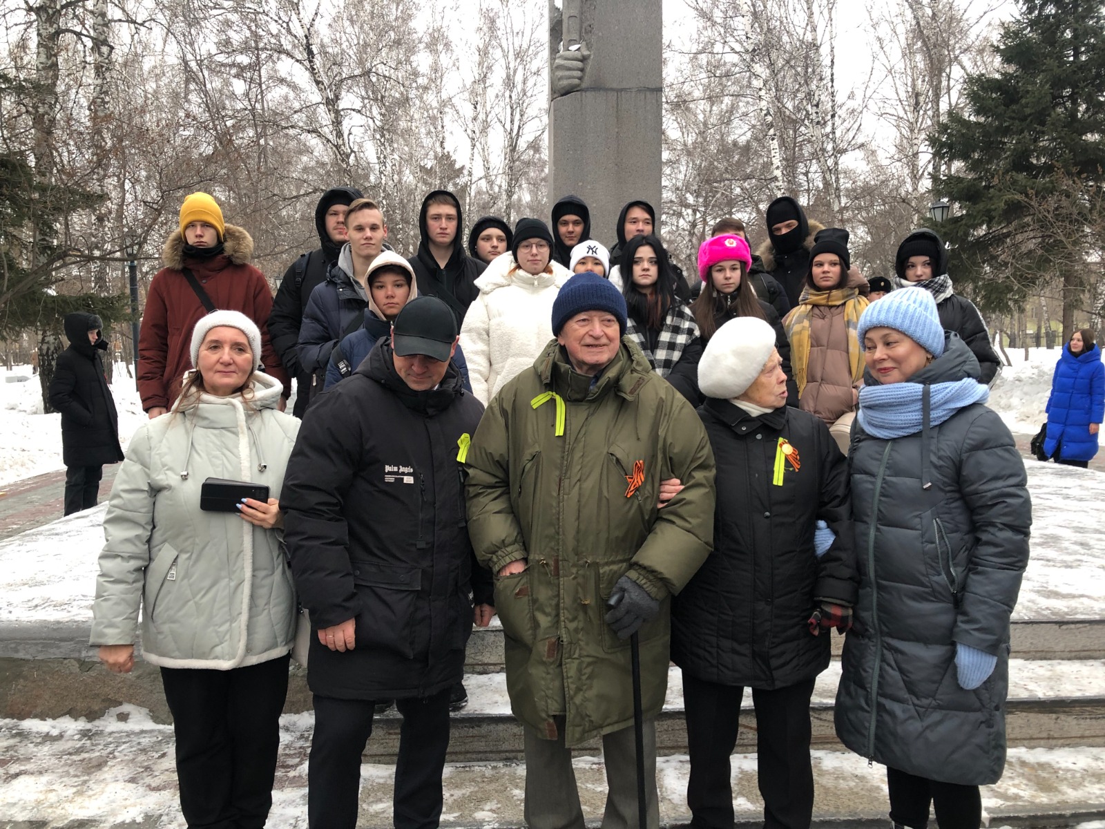 Участие в памятно-мемориальном митинге Участие в памятно-мемориальном митинге