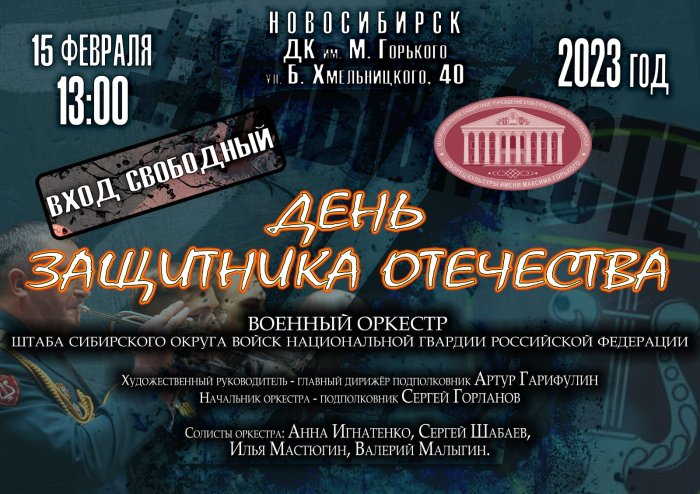 Посещение концерта «День защитника Отечества»