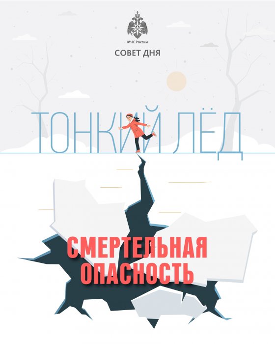 Тонкий лёд — смертельная опасность