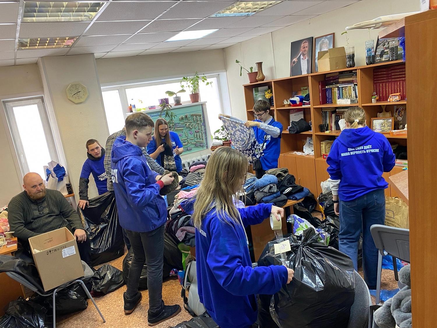 Волонтерская помощь пострадавшим от взрыва на Линейной