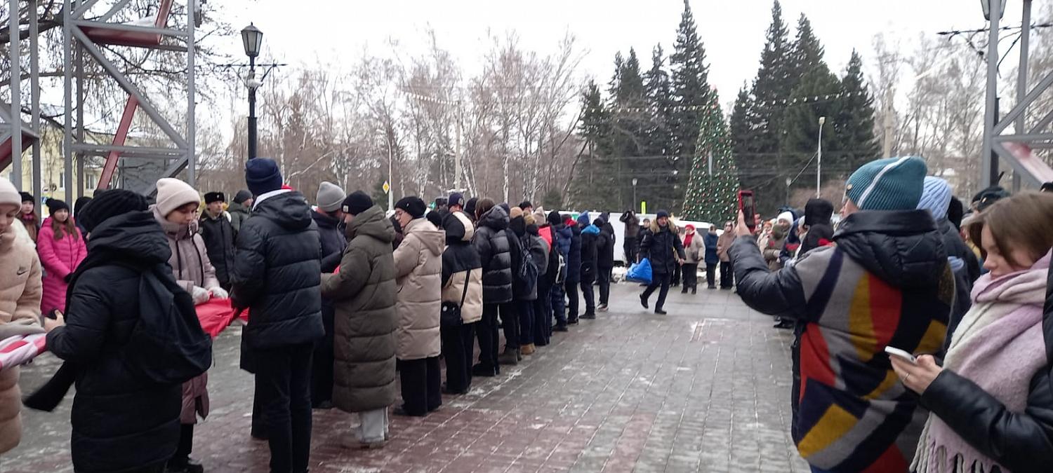 Участие в памятно-мемориальном митинге