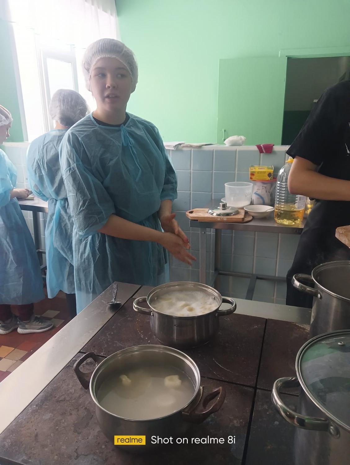 Я на повара учусь, пусть меня научат...